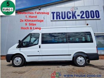 Микроавтобус, Пассажирский фургон Ford Transit 2.0 D Trend 9 Sitze 2x Klima Hoch/ Lang: фото 1