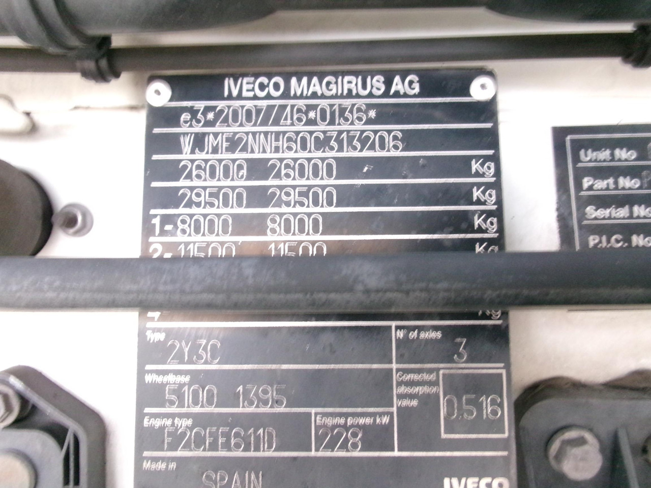 Грузовик бортовой/ Платформа, Автоманипулятор Iveco Stralis 310 6x2 Euro 6 + Atlas 129.3V A11 crane: фото 32