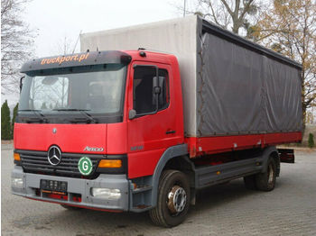 Тентованный грузовик Mercedes-Benz ATEGO 1218 4x2 EURO3 Pritsche mit Plane: фото 1
