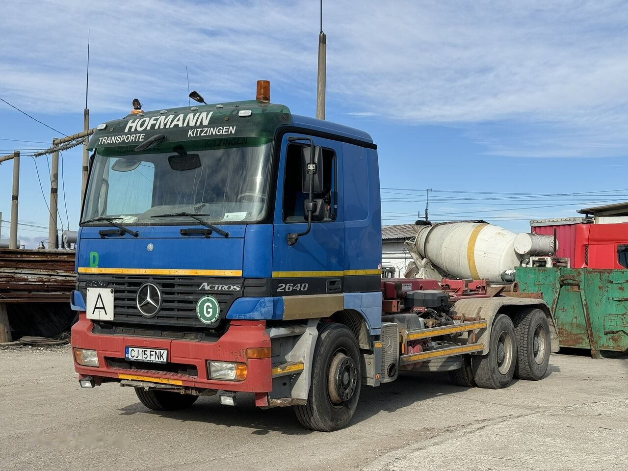 Самосвал Mercedes-Benz Actros 2640 Abroll Chassy Changer: фото 11