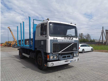 Лесовоз, Автоманипулятор для транспортировки леса Volvo F12 timber truck: фото 3