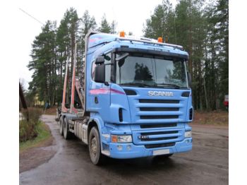 SCANIA R480 - Лесной прицеп