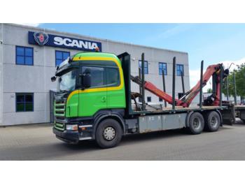 SCANIA R500 - Лесной прицеп