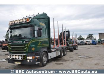 SCANIA R 560 - Лесной прицеп