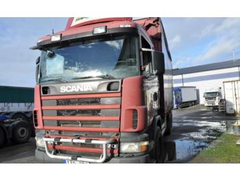 Scania 124 6X2 470  - Лесной прицеп