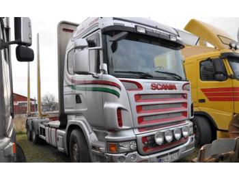 Scania R480 6X4  - Лесной прицеп