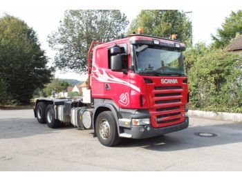 Scania R500  Blatt  manual Langholztransporter  - Лесной прицеп