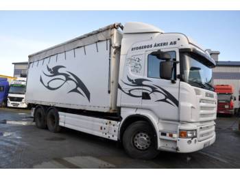 Scania R560 6X4  - Лесной прицеп