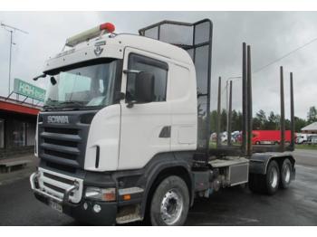 Scania R 580 - Лесной прицеп