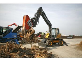 Westtech R900 R1300 Rodeschere Wurzelstock - Грейфер