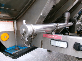Полуприцеп-цистерна для транспортировки химикатов Clayton Chemical tank inox 37.5 m3 / 1 comp: фото 5
