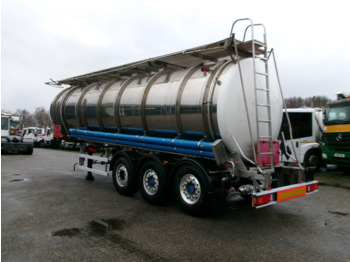 Полуприцеп-цистерна для транспортировки химикатов Clayton Chemical tank inox 37.5 m3 / 1 comp: фото 3