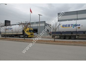 Полуприцеп-цистерна для транспортировки газа DOĞAN YILDIZ 115 M3 LPG STORAGE TANK EN 13445: фото 1