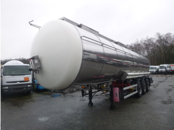 Полуприцеп-цистерна для транспортировки пищевых продуктов GOFA Food tank inox 33 m3 / 1 comp: фото 1