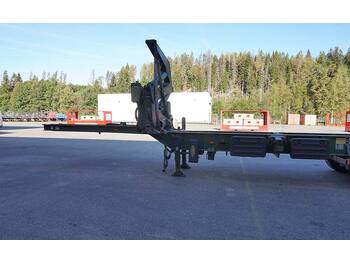 Полуприцеп-контейнеровоз/ Сменный кузов для транспортировки контейнеров Hammar 195 S, Sideloader, 33 tonnes SWL (20'-40'): фото 4