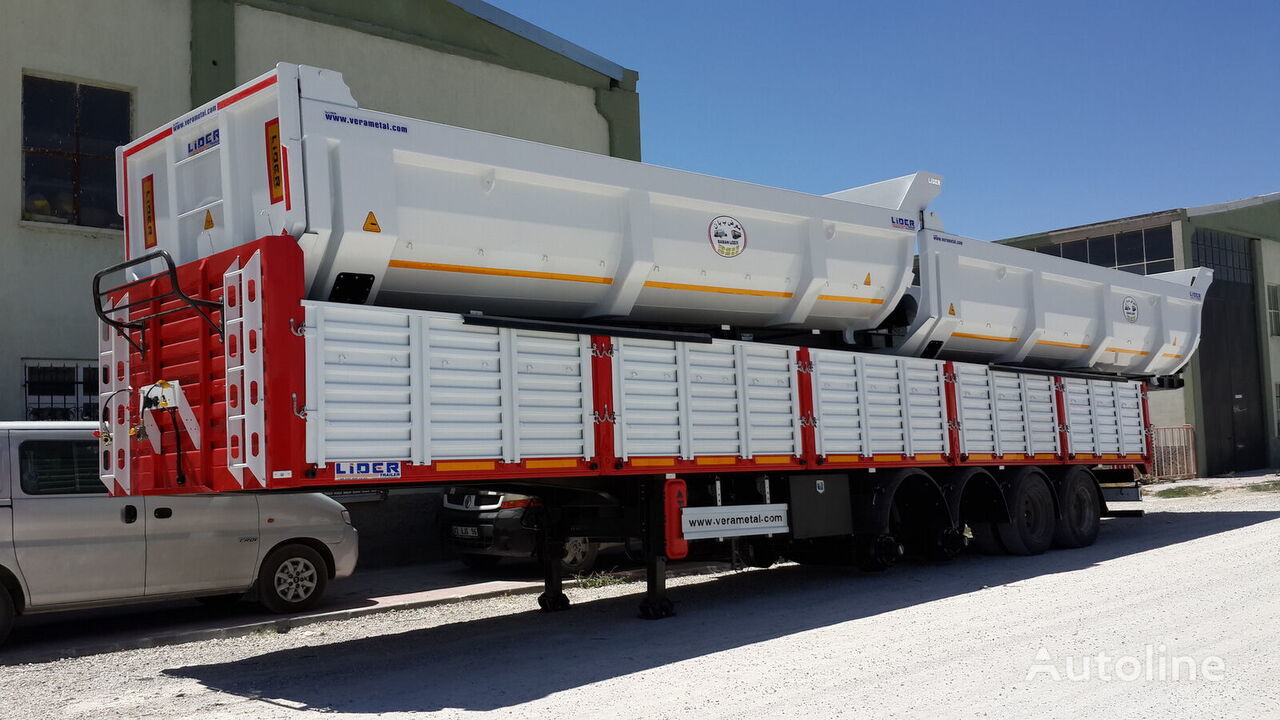 Новый Полуприцеп бортовой/ Платформа LIDER 2023 Model NEW trailer Manufacturer Company READY: фото 16