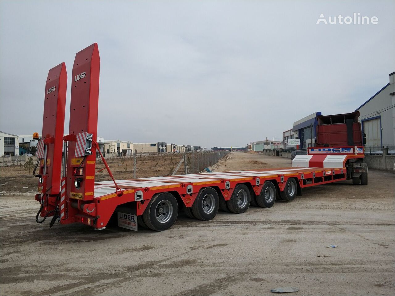 LIDER 2024  READY IN STOCK 50 TONS CAPACITY LOWBED в лизинг LIDER 2024  READY IN STOCK 50 TONS CAPACITY LOWBED: фото 12