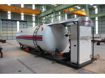 Новый Полуприцеп-цистерна для транспортировки газа MIM-MAK 20 m3 LPG SKID SYSTEM: фото 1
