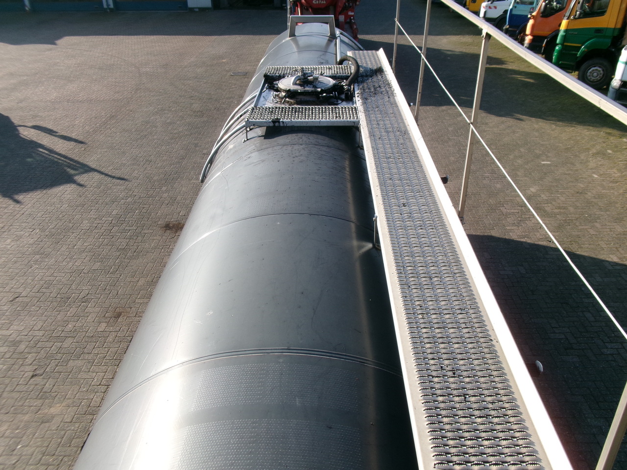 Полуприцеп-цистерна для транспортировки битума Magyar Bitumen tank inox 31 m3 / 1 comp + ADR: фото 15