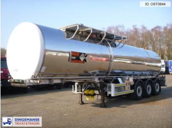 Crossland Bitumen tank inox 31.8 m3 / 1 comp - Полуприцеп-цистерна