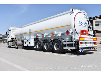 DONAT Aluminum Fuel Tanker with Bottom Loading - Полуприцеп-цистерна