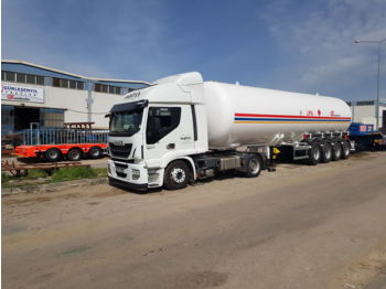 GURLESENYIL 4 axles lpg semi trailers - Полуприцеп-цистерна