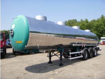 Magyar Chemical tank inox 30 m3 / 1 comp - Полуприцеп-цистерна
