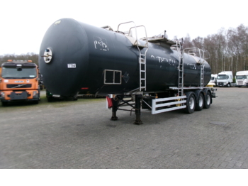 Magyar Chemical tank inox 37.4 m3 / 1 comp / ADR 30/11/2023 - полуприцеп-цистерна