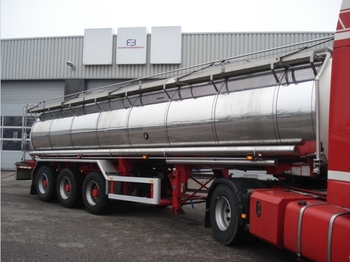 VOCOL (NL) 22.000 l., 1 comp., lift axle - Полуприцеп-цистерна