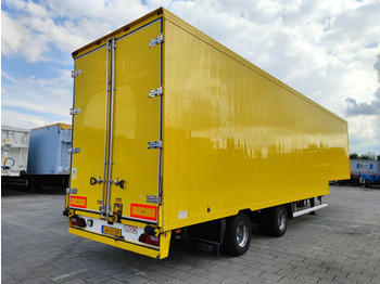 Floor FLO-2-101 - Gesloten Semi-Dieplader 12.5m - ALU Opbouw - Stuur-As - HH vloer 11/2023APK - TOP!! (O1556) - Полуприцеп-фургон