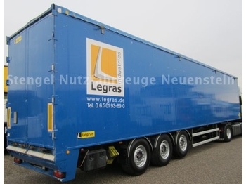  Legras 3-Achs Auflieger Schubboden 93m³Liftachse - Полуприцеп-фургон