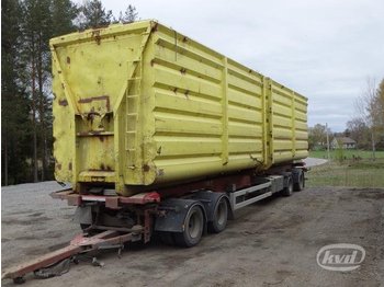 Närko D4YF51H11 Lastbilssläp med containers  - Полуприцеп-фургон