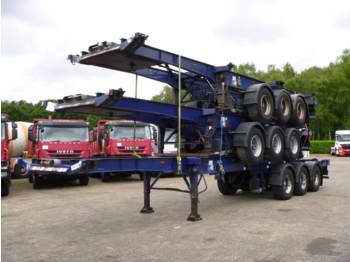 Dennison Stack of 3 units - 3-axle sliding container trailer - Полуприцеп-контейнеровоз/ Сменный кузов