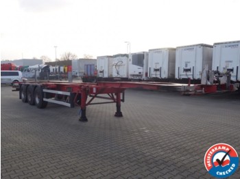 Groenewegen Containerchassis 2x20 1x40 1x45ft BPW - Полуприцеп-контейнеровоз/ Сменный кузов