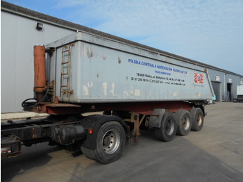 Carnehl STEEL SUSPENSION / BPW-axles - Самосвальный полуприцеп