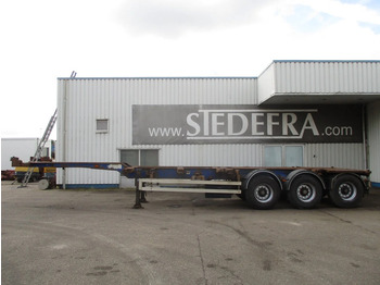 Полуприцеп-контейнеровоз/ Сменный кузов Wielton NS34P , Container trailer , 3 ROR axles , drum brakes , air suspension: фото 2