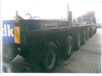 wellmeyer 5-axle ballast trailer - Полуприцеп