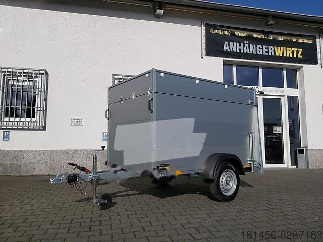 Новый Прицеп-фургон Anssems Alu Deckel GTB 750 211x126x118cm Heckrampe direkt verfügbar: фото 6