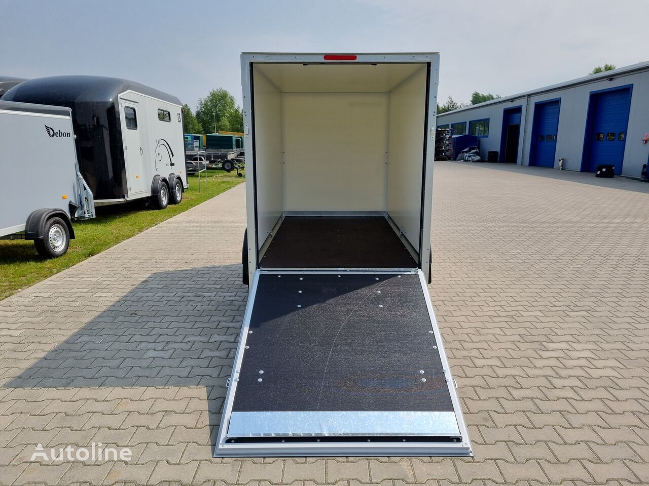 Новый Прицеп-фургон Brenderup Cargo CD260UB kontener fourgon box trailer 750 kg GVW ramp: фото 13