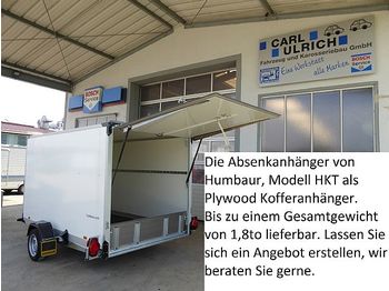 Новый Прицеп-фургон Humbaur - HKT152817-18P Kofferanhänger Absenkanhänger: фото 1