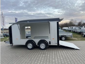 Debon C800 furgon van trailer 3000 KG GVW car transporter Cheval Liber - Прицеп-фургон