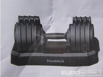 Оборудование для гаражей/ Мастерских Unused Adjustable Dumb Bell Set: фото 1