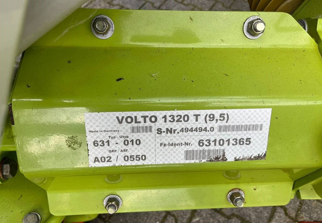 CLAAS Volto 1320T schudder  в лизинг CLAAS Volto 1320T schudder: фото 8