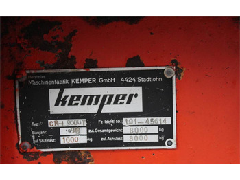 Самозагружающийся прицеп Kemper Cargo L9000: фото 5