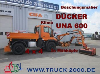UNIMOG U500 Dücker UNA 600 *Böschungsmäher*Komunalhydr - Сельскохозяйственная техника