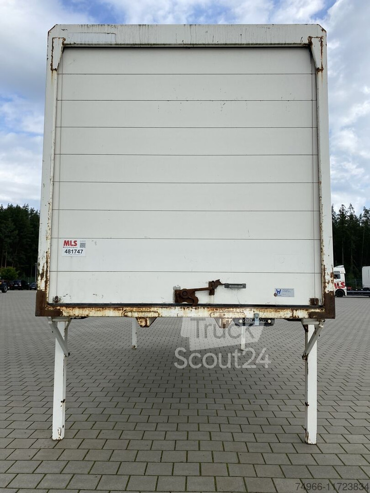 Сменный кузов - фургон Krone Wechselkoffer mit Rolltor 7,45 m Glattwand: фото 3