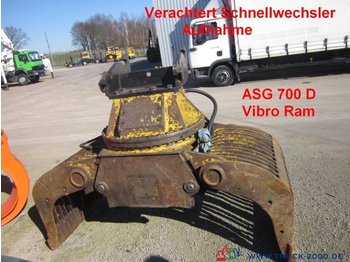 Строительное оборудование CAT Vibro Ram ASG 700 D Sortiergreifer Verachtert CW: фото 1
