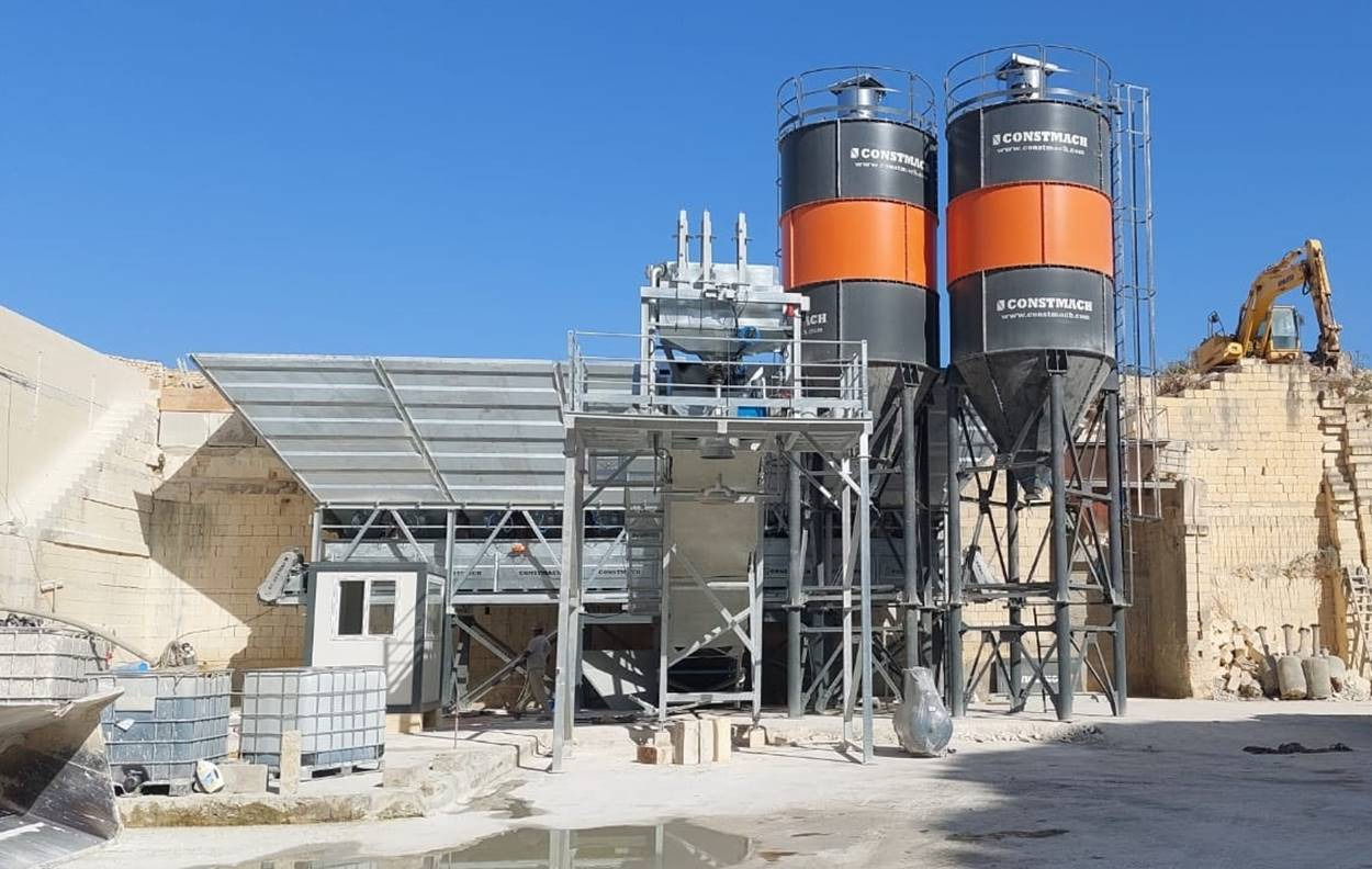 Новый Бетонный завод Constmach Dry Type Concrete Batching Plant 100 M3/H: фото 7