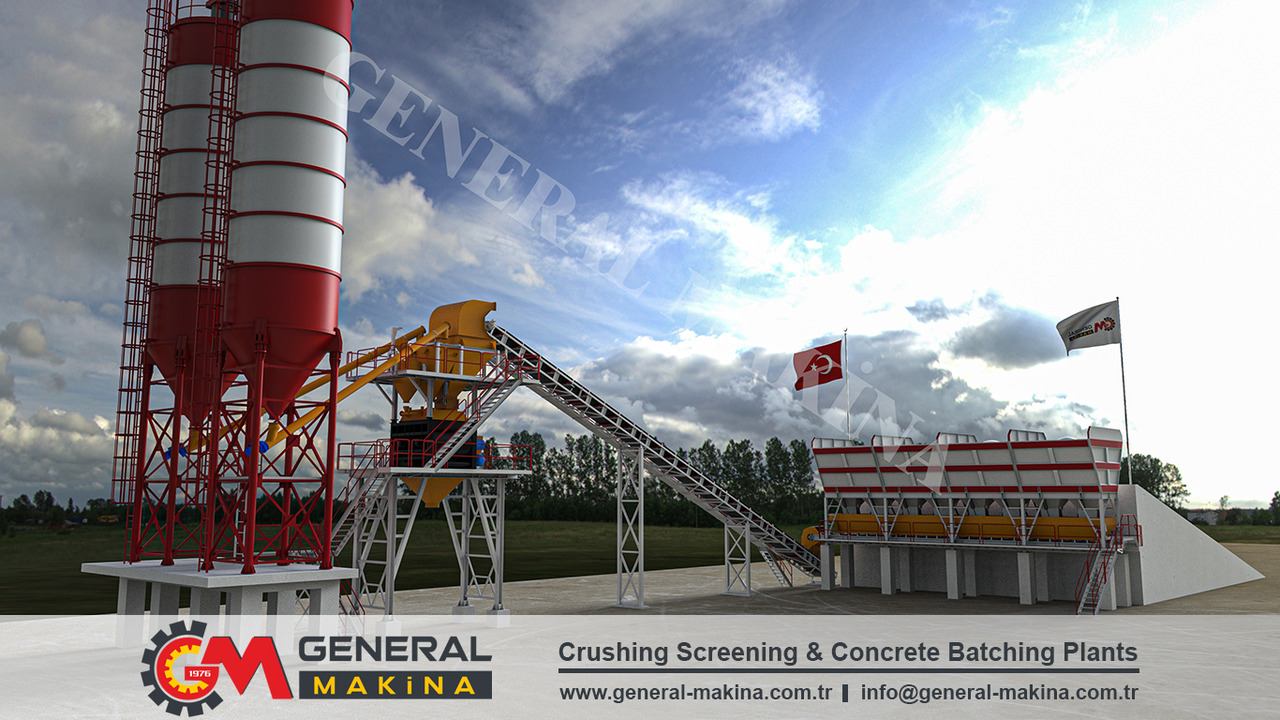 Новый Бетонный завод General Makina Royal 150 m3 High Capacity Concrete Batching Plant: фото 3