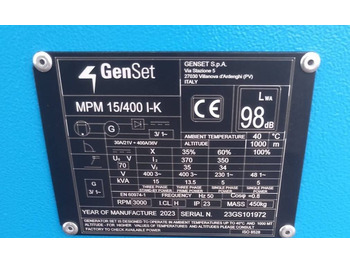 Genset MPM 15/400 I-K - Welding Genset - DPX-35500  - Электрогенератор: фото 4
